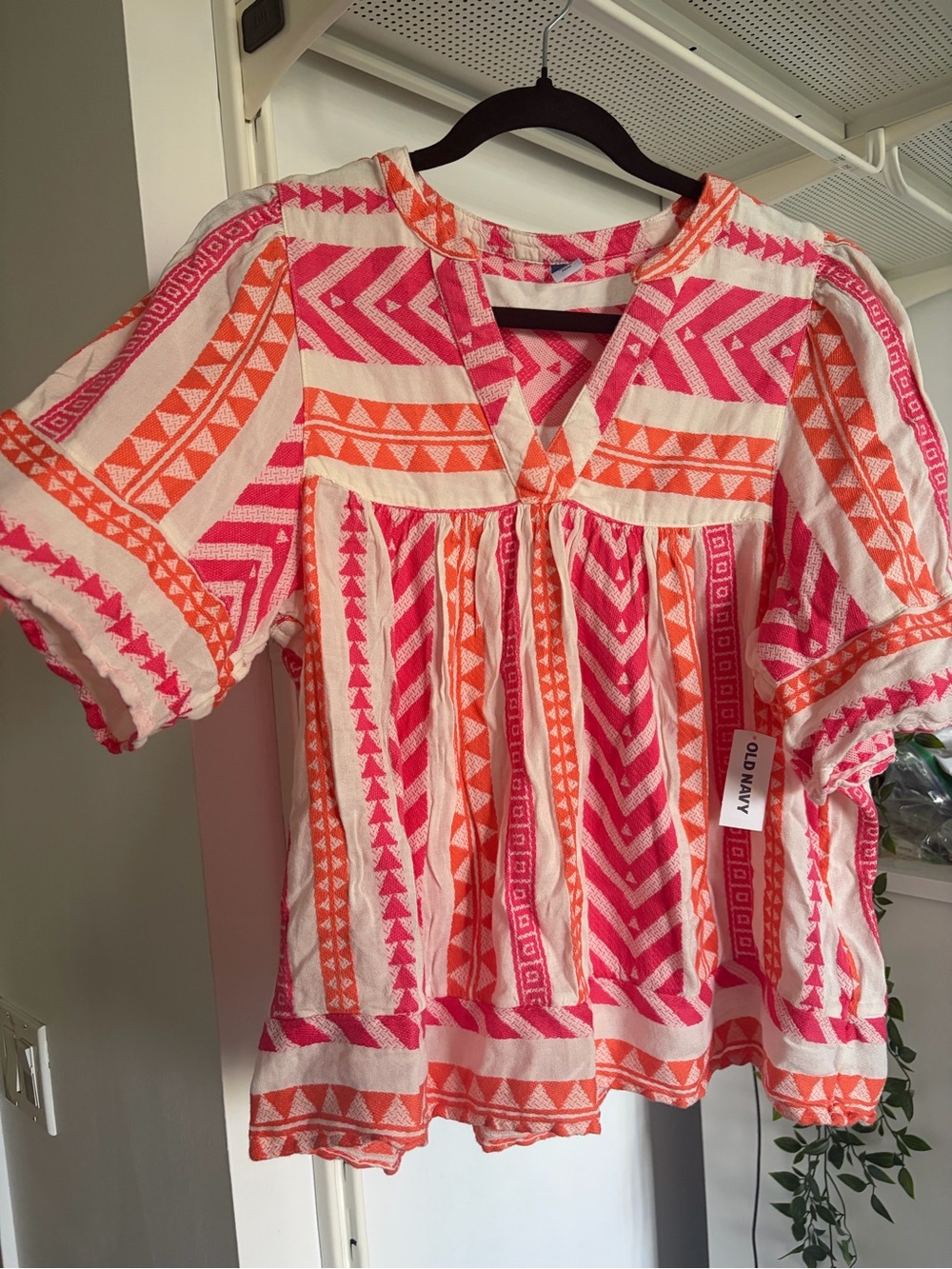 NWT- Geometric Tunic